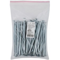 Шурупы оцинкованные, универсальные 6 х 120 100 шт Фасовка (20820-0)