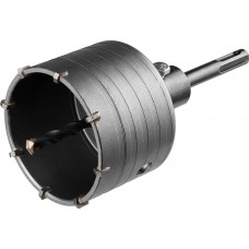 Коронка по бетону с оснасткой SDS - Plus 8Т 80 мм СИБИН 29216-80