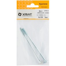 Винт мебельный (DIN 603) 6х100 (фасовка 2 шт) (27640-3)