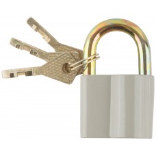 Замок навесной, корпус из алюминиевого сплава 45х37 мм, стальная дужка 8 мм (67014)