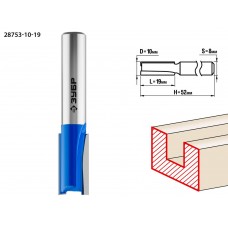 Фреза пазовая прямая 10?19 мм хвостовик 8 мм ЗУБР Профессионал 28753-10-19