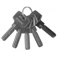 Заготовка ключа для цилиндровых механизмов компьютерный тип 5 шт ЗУБР 52196_z01