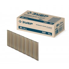 ЗУБР FST 30 х 1.8 мм, финишные гвозди по бетону оцинкованные, калибр 15GA, 1000 шт (305389-30)