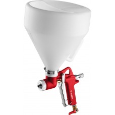 Пистолет для штукатурки MKP 600, 4, 6, 8 мм, картушный, верхний бачок ЗУБР 06466
