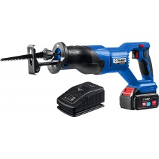 Бесщеточная пила сабельная 20 В 180 мм 1 АКБ 4 А·ч Профессионал ЗУБР Т7 SPB-180-41