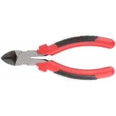 Бокорезы Стандарт, красно-черные пластиковые ручки, полированная сталь 165 мм