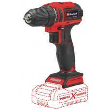 Дрель аккумуляторная Einhell PXC TE-CD 18/40 Li BL, 18В,40Нм,патрон 10мм,без АКК и ЗУ (4513997)