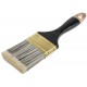 Кисть флейцевая Стайл, искусственная черно-белая щетина, деревянная ручка 2,5 (63 мм) (01186)