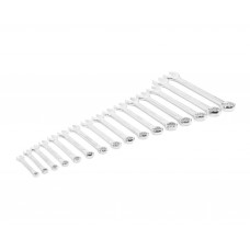 Набор ключей гаечных комбинированных 16 шт. (6-24) хромированных HORTZ