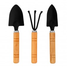 Набор по уходу за комнатными растениями, деревянные рукоятки, 3 предмета, Palisad (63043)