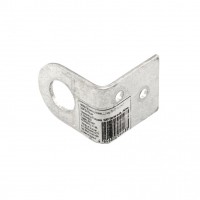 Проушина угловая, 2 мм, 70 х 30 мм, цинк Сибртех (46506)