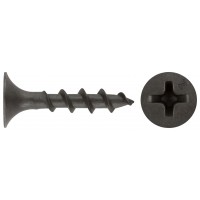 Саморезы черные по гипроку к дереву 3,5 х 19 (фасовка 34 шт ) (22019-2)