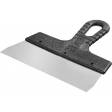 Шпатель фасадный нержавеющий 200 мм, пластиковая ручка СИБИН 10079-200_z01
