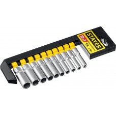 Набор торцовых головок 10 предм., (1/4