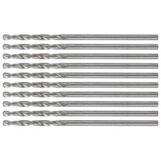 Сверла по металлу HSS, угол заточки 118°, 1,5 x 43 мм, (10 шт.) (35551М)