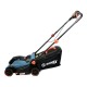 Газонокосилка аккумуляторная, 32 см, 1 аккумулятор 4Ач, ЗУ X2 20В