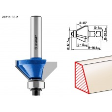 Фреза кромочная калевочная фасочная №9 30.2?13 мм ЗУБР Профессионал 28711-30.2