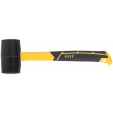 Киянка резиновая, фиберглассовая ручка 50 мм ( 340 гр )