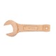 Ключ гаечный рожковый односторонний ударный 150 мм омеднение