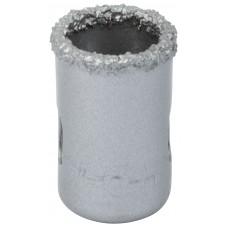 Коронка кольцевая по кафелю карбидная, глубина пропила 25 мм, 19 мм (16561)