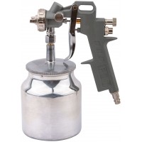 Краскопульт пневматический, алюминиевый нижний бачок 750 мл, 1.5 мм (81002)