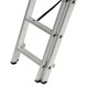 Лестница, 3 х 13 ступеней, алюминиевая, трехсекционная, Сибртех (97823)