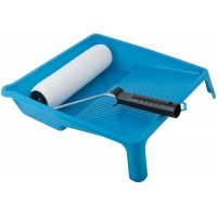 Набор для покраски потолка (ванночка 350х330 мм + валик поролон 250 мм)