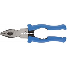 Плоскогубцы комбинированные многофункциональные, пластиковые ручки, Профи 200 мм (51012)