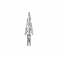 Сверло ступенчатое винтовое 4-20 ст.9 (dхв=8,0, Р6М5) (4;6;8;10;12;14;16;18;20) HORTZ