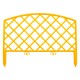 Забор декоративный Сетка, 24 х 320 см, желтый, Palisad (65001)