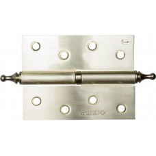 Петля карточная разъёмная правая 100?75?2.5 мм цвет матовая латунь SB 2 шт ЗУБР 37605-100-3R