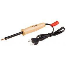 Паяльник 25 Вт, клин, с деревянной рукояткой ЗУБР 55405-25_z01