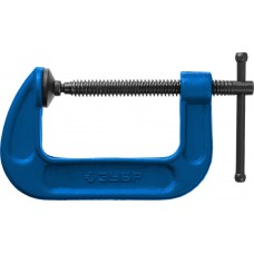 Струбцина чугунная тип С (G-образная) 75 мм ЗУБР ПСС-80 Профессионал 32245-075_z02