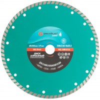 Диск отрезной алмазный комбинированный турбо GreatFlex Light, 230 x 2.6 x 7.0 x 22.2 мм (55-777)