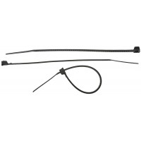 Кабельные стяжки черные КС-Ч2, 4.8 x 300 мм, нейлон РА66, 25 шт ЗУБР Профессионал 4-309037-48-300