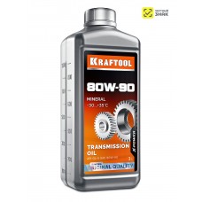 KRAFTOOL SAE 80W-90, 1 л, минеральное трансмиссионное масло (41530-1)