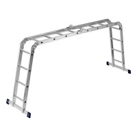 Лестница шарнирная алюминиевая, 4 х 4 ступени, Сибртех (97882)