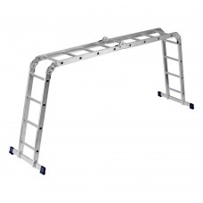 Лестница шарнирная алюминиевая, 4 х 4 ступени, Сибртех (97882)
