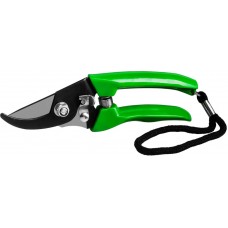 Компактный плоскостной секатор 180 мм, углеродистая сталь, оксидированное покрытие, пластиковые рукоятки РОСТОК PC-71 423015