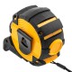 Рулетка 10м х 32мм, автоматич. фиксац., нейлон. покрытие, магнит. зацеп, двухстор. разметка Denzel