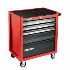 Тележка инструментальная 5 полочная Standart красная RUNTEC RTSTD-5R