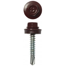 Саморез кровельный 29 х 4.8 мм, темно-красный, 2500 шт Профессионал СКД 3005 ЗУБР 4-300310-48-029-3005