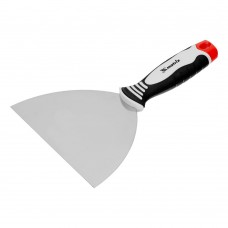 Шпательная лопатка из нержавеющей стали, 150 мм, трехкомпонентная ручка Matrix (85538)