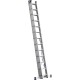 Лестница трехсекционная алюминиевая 13 ступеней, со стабилизатором СИБИН 38833-13