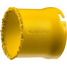 Коронка кольцевая 67 мм, L 55 мм, карбид вольфрама STAYER Professional 33345-67