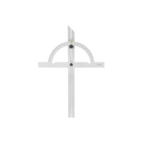 Угломер-транспортир мод. УТ 10-170° (150x300мм 1°) регулир.рейка (ГРСИ №93019-24) Мicron