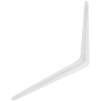 Уголок-кронштейн белый 200х250 мм (0,8 мм) (66051)