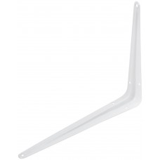 Уголок-кронштейн белый 200х250 мм (0,8 мм) (66051)