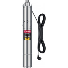 Насос скважинный винтовой 550 Вт, 90 м напор, корпус из нержавеющей стали ЗУБР НСВ-75-90