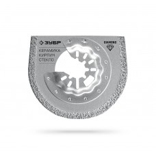 Полотно дисковое DIAMOND 65 x 2.2 мм с алмазным зерном Р40: керамика, мрамор, стекло, кирпич ЗУБР StarQuick 15584-65